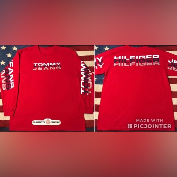 Tommy Hilfiger Other - Vintage Tommy Hilfiger Jeans Long Sleeve Shirt XL p wing ski downhill 1 Rlx Cp x